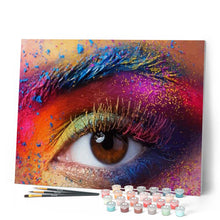 Load image into Gallery viewer, paint by numbers | Beautiful Eye | advanced new arrivals romance | FiguredArt