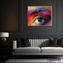 Load image into Gallery viewer, paint by numbers | Beautiful Eye | advanced new arrivals romance | FiguredArt