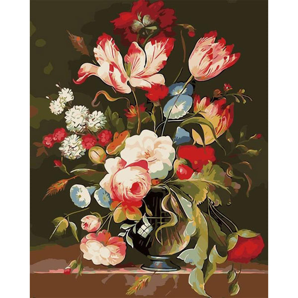 paint by numbers | Magic Flowers | easy flowers new arrivals | FiguredArt