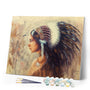 paint by numbers | Indian | intermediate new arrivals portrait | FiguredArt