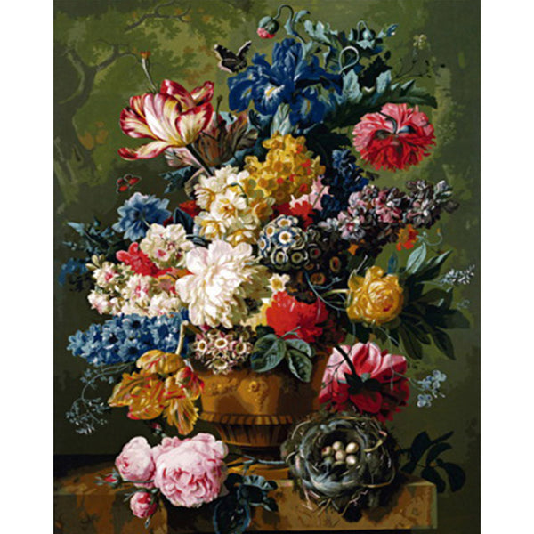 paint by numbers | Flowers Always Flowers | advanced flowers new arrivals | FiguredArt