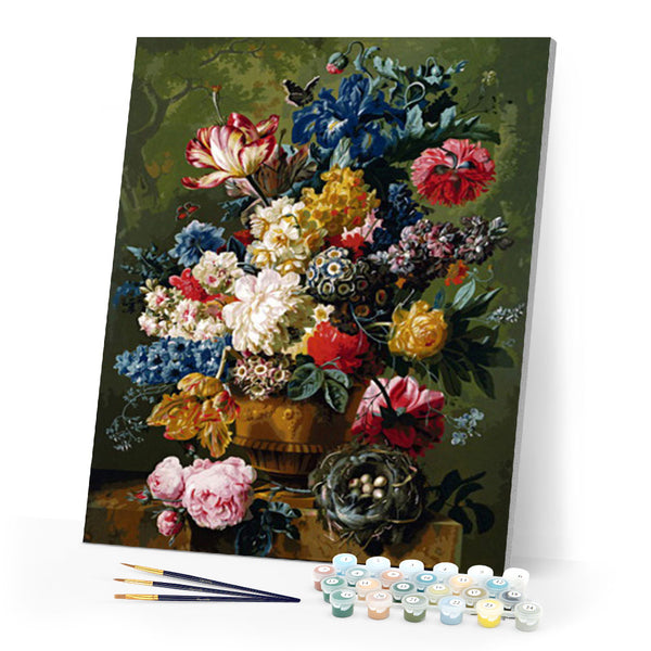 paint by numbers | Flowers Always Flowers | advanced flowers new arrivals | FiguredArt