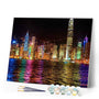 paint by numbers | Hong Kong by Night | advanced cities | FiguredArt