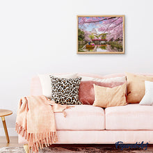 Load image into Gallery viewer, paint by numbers | Cherry Blossom in Japan | advanced flowers landscapes new arrivals | FiguredArt