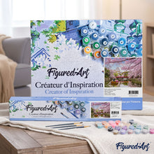 Load image into Gallery viewer, paint by numbers | Cherry Blossom in Japan | advanced flowers landscapes new arrivals | FiguredArt