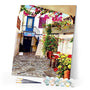 paint by numbers | Patio in Paris | advanced cities landscapes | FiguredArt