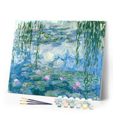 paint by numbers | Lake Reflection | advanced landscapes new arrivals | FiguredArt