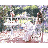 paint by numbers | Rest in the Garden | advanced flowers romance | FiguredArt