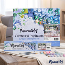 Load image into Gallery viewer, paint by numbers | Rest in the Garden | advanced flowers romance | FiguredArt