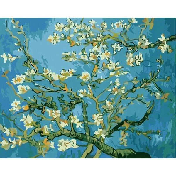paint by numbers | Flowers and Tree | easy flowers new arrivals | FiguredArt