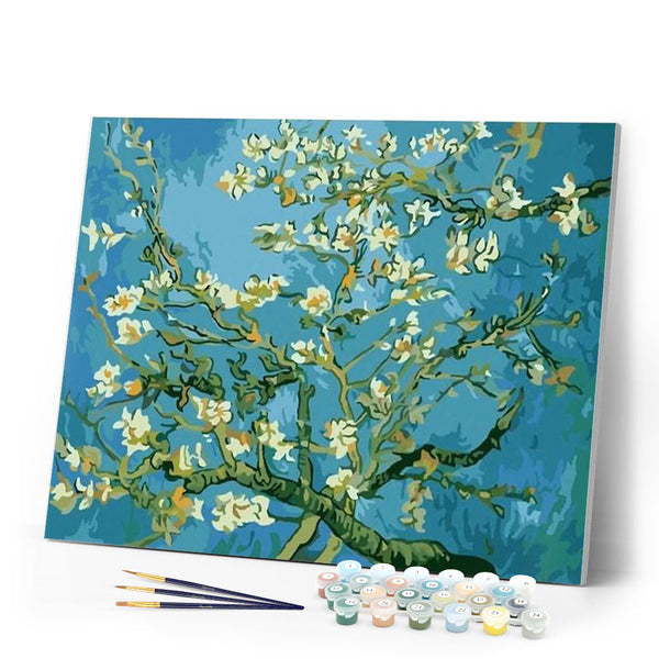 paint by numbers | Flowers and Tree | easy flowers new arrivals | FiguredArt