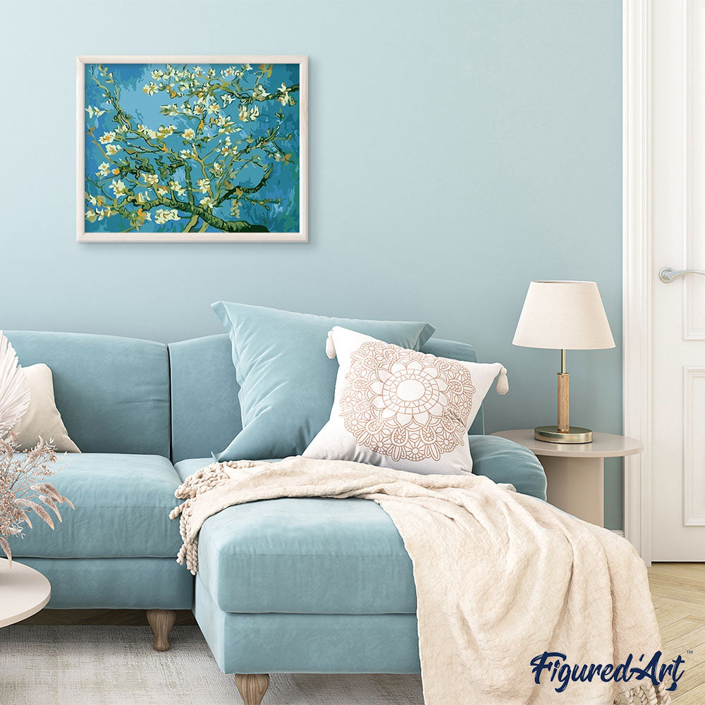 paint by numbers | Flowers and Tree | easy flowers new arrivals | FiguredArt