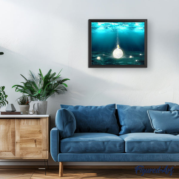 paint by numbers | Lights under the Sea | advanced landscapes new arrivals | FiguredArt