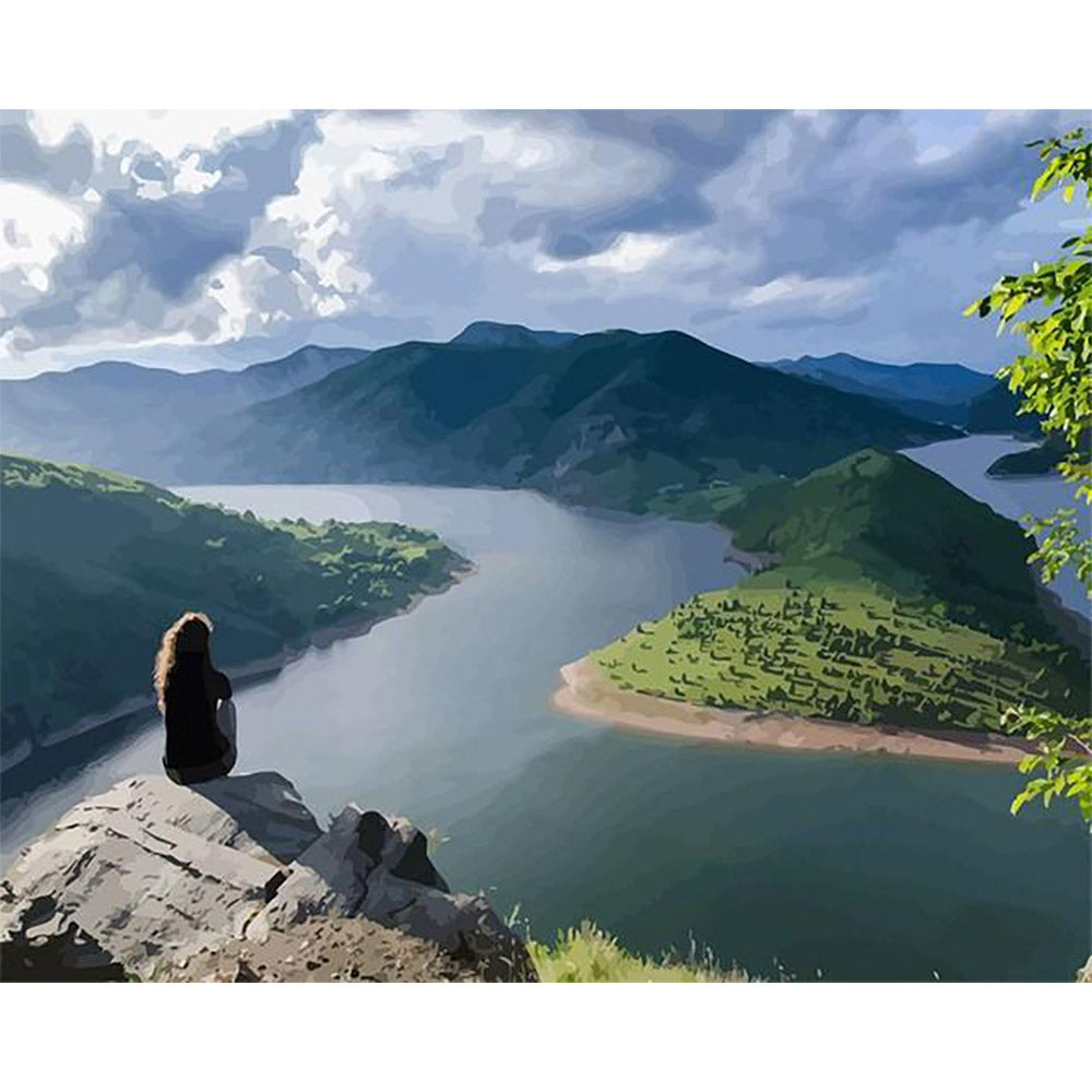 paint by numbers | Holidays in Indonesia | intermediate landscapes new arrivals | FiguredArt