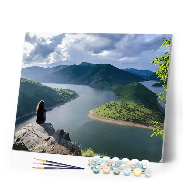 paint by numbers | Holidays in Indonesia | intermediate landscapes new arrivals | FiguredArt