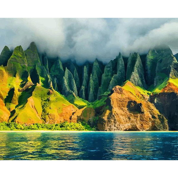 paint by numbers | Magnificent landscape | advanced landscapes new arrivals | FiguredArt