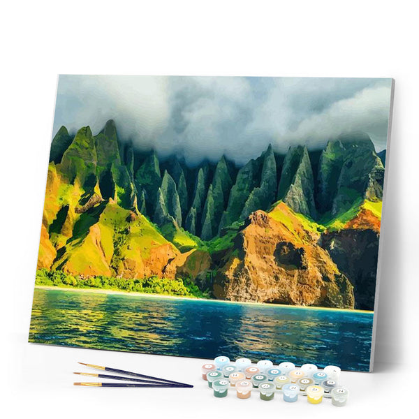paint by numbers | Magnificent landscape | advanced landscapes new arrivals | FiguredArt