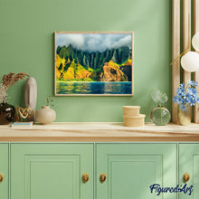 Load image into Gallery viewer, paint by numbers | Magnificent landscape | advanced landscapes new arrivals | FiguredArt