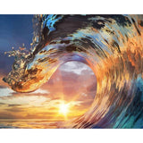 paint by numbers | In the Wave | intermediate landscapes new arrivals | FiguredArt