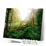 paint by numbers | Tropical Forest | advanced forest landscapes new arrivals | FiguredArt