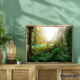 paint by numbers | Tropical Forest | advanced forest landscapes new arrivals | FiguredArt