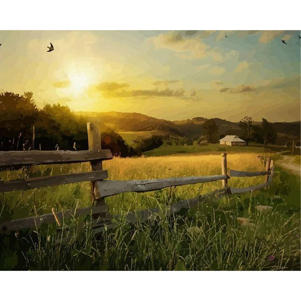 paint by numbers | Countryside colors | advanced landscapes new arrivals | FiguredArt