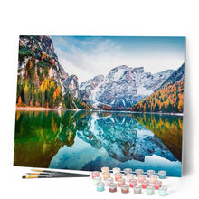 Load image into Gallery viewer, paint by numbers | Reflection on the big Lake | advanced landscapes new arrivals | FiguredArt