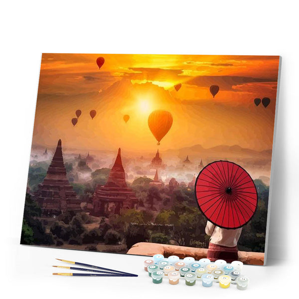 paint by numbers | Holidays in Cambodia | advanced landscapes new arrivals | FiguredArt