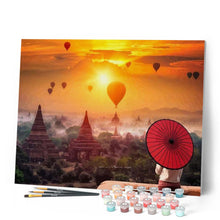 Load image into Gallery viewer, paint by numbers | Holidays in Cambodia | advanced landscapes new arrivals | FiguredArt