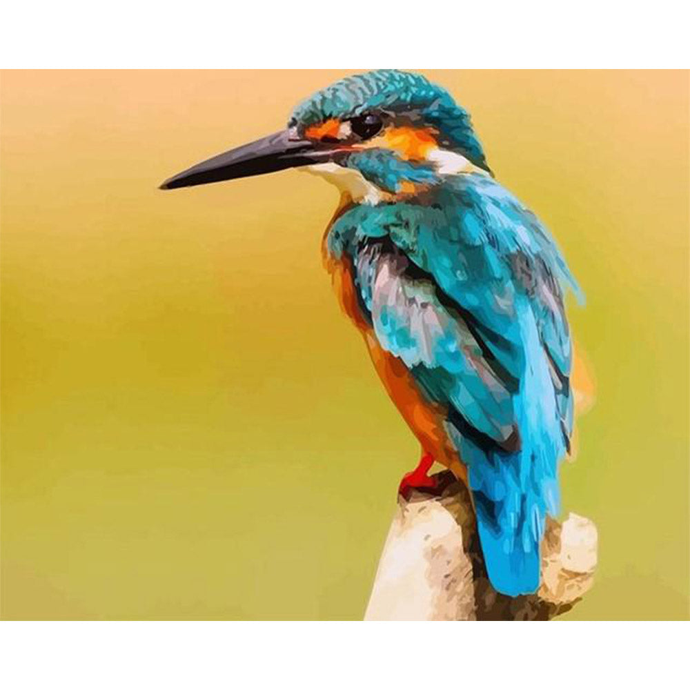 paint by numbers | Cute Little Bird | animals birds intermediate new arrivals | FiguredArt