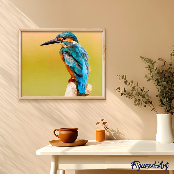 paint by numbers | Cute Little Bird | animals birds intermediate new arrivals | FiguredArt