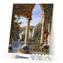 paint by numbers | Roman Style Villa | intermediate landscapes new arrivals | FiguredArt