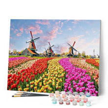 Load image into Gallery viewer, paint by numbers | Mills and Flowers | advanced flowers landscapes new arrivals | FiguredArt