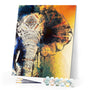 paint by numbers | Asian Elephants | advanced animals elephants new arrivals | FiguredArt