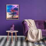 paint by numbers | Tree and Beautiful colors | intermediate landscapes new arrivals trees | FiguredArt