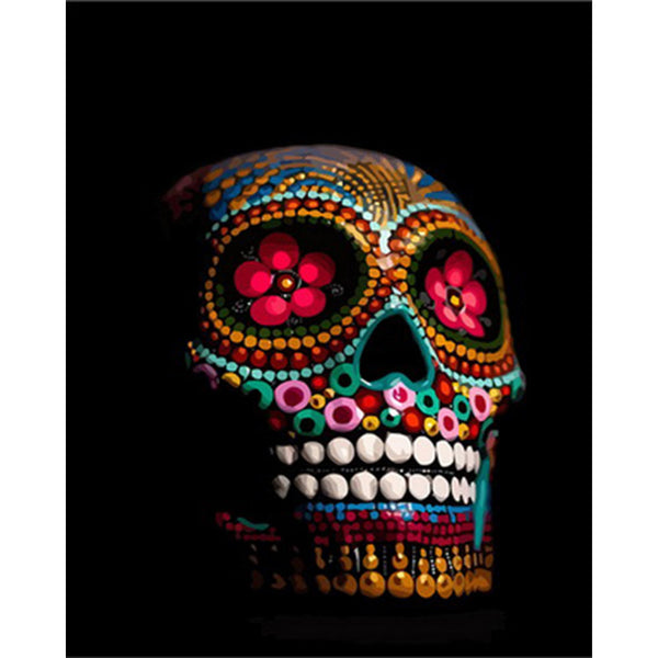 paint by numbers | Decorated Skull | easy new arrivals world | FiguredArt