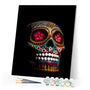 paint by numbers | Decorated Skull | easy new arrivals world | FiguredArt