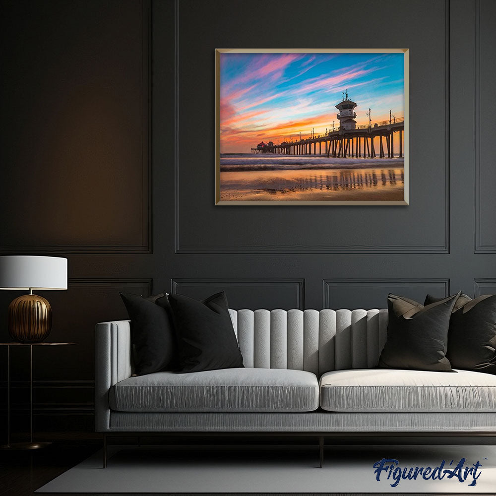 paint by numbers | Seaside View | intermediate landscapes new arrivals | FiguredArt