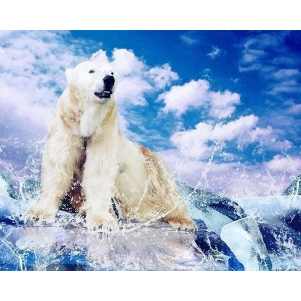 paint by numbers | Polar bear | advanced animals bears | FiguredArt