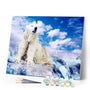 paint by numbers | Polar bear | advanced animals bears | FiguredArt