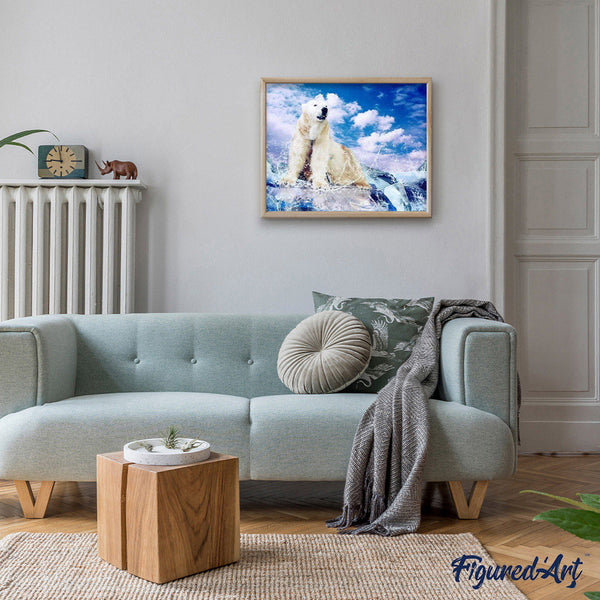 paint by numbers | Polar bear | advanced animals bears | FiguredArt
