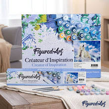 Load image into Gallery viewer, paint by numbers | Polar bear | advanced animals bears | FiguredArt