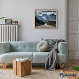 paint by numbers | Driving in the Mountains | advanced landscapes mountains new arrivals | FiguredArt