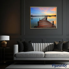 Load image into Gallery viewer, paint by numbers | Path on the Water | advanced landscapes new arrivals | FiguredArt