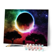 Load image into Gallery viewer, paint by numbers | Moon colors | advanced landscapes new arrivals | FiguredArt