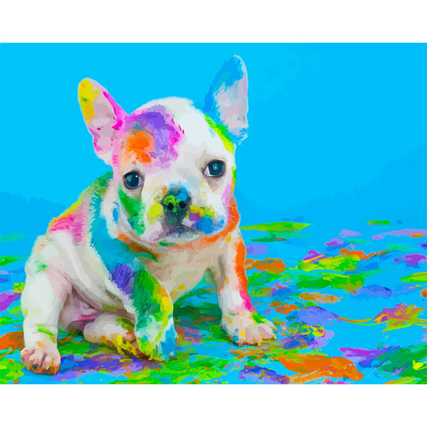 paint by numbers | Dog Painting | animals dogs easy new arrivals | FiguredArt