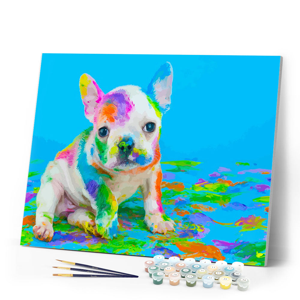 paint by numbers | Dog Painting | animals dogs easy new arrivals | FiguredArt
