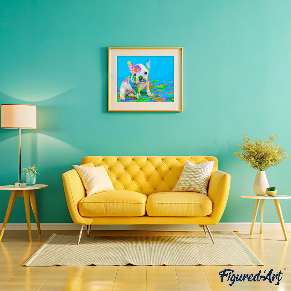 paint by numbers | Dog Painting | animals dogs easy new arrivals | FiguredArt