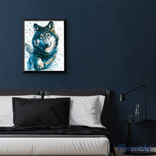 Load image into Gallery viewer, paint by numbers | Beautiful Wolf | animals intermediate new arrivals wolves | FiguredArt