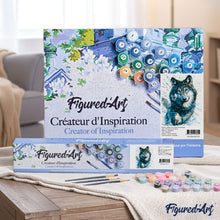 Load image into Gallery viewer, paint by numbers | Beautiful Wolf | animals intermediate new arrivals wolves | FiguredArt